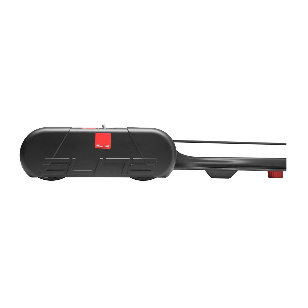 Elite Quick-Motion rear drum housing from the opposite side, rail and red foot to the right