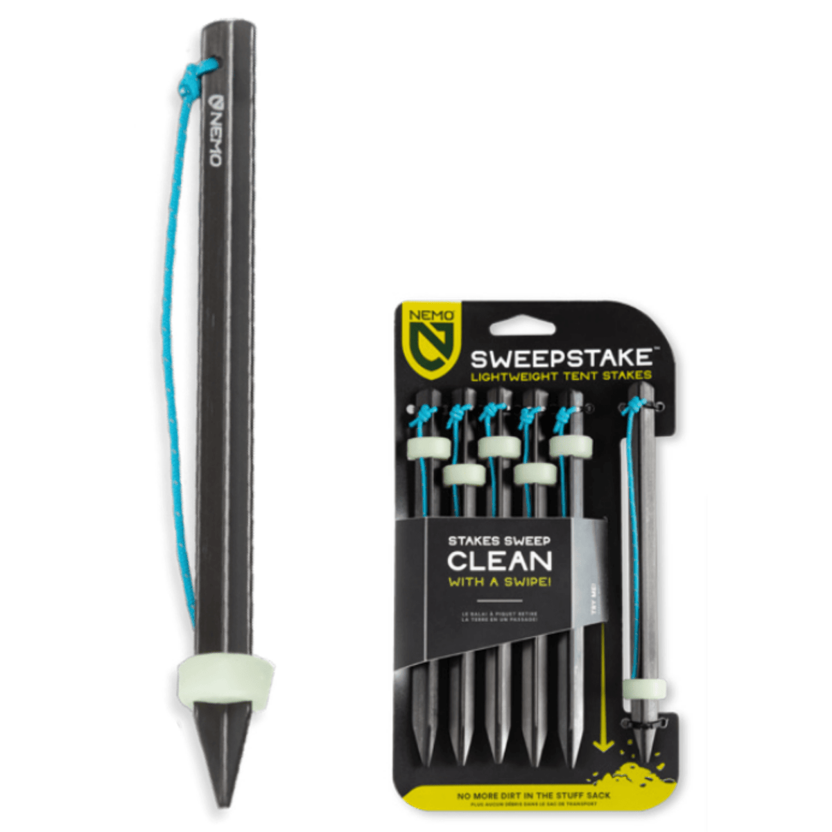 Nemo Sweepstake Lightweight Tent Stakes (6-Pack)
