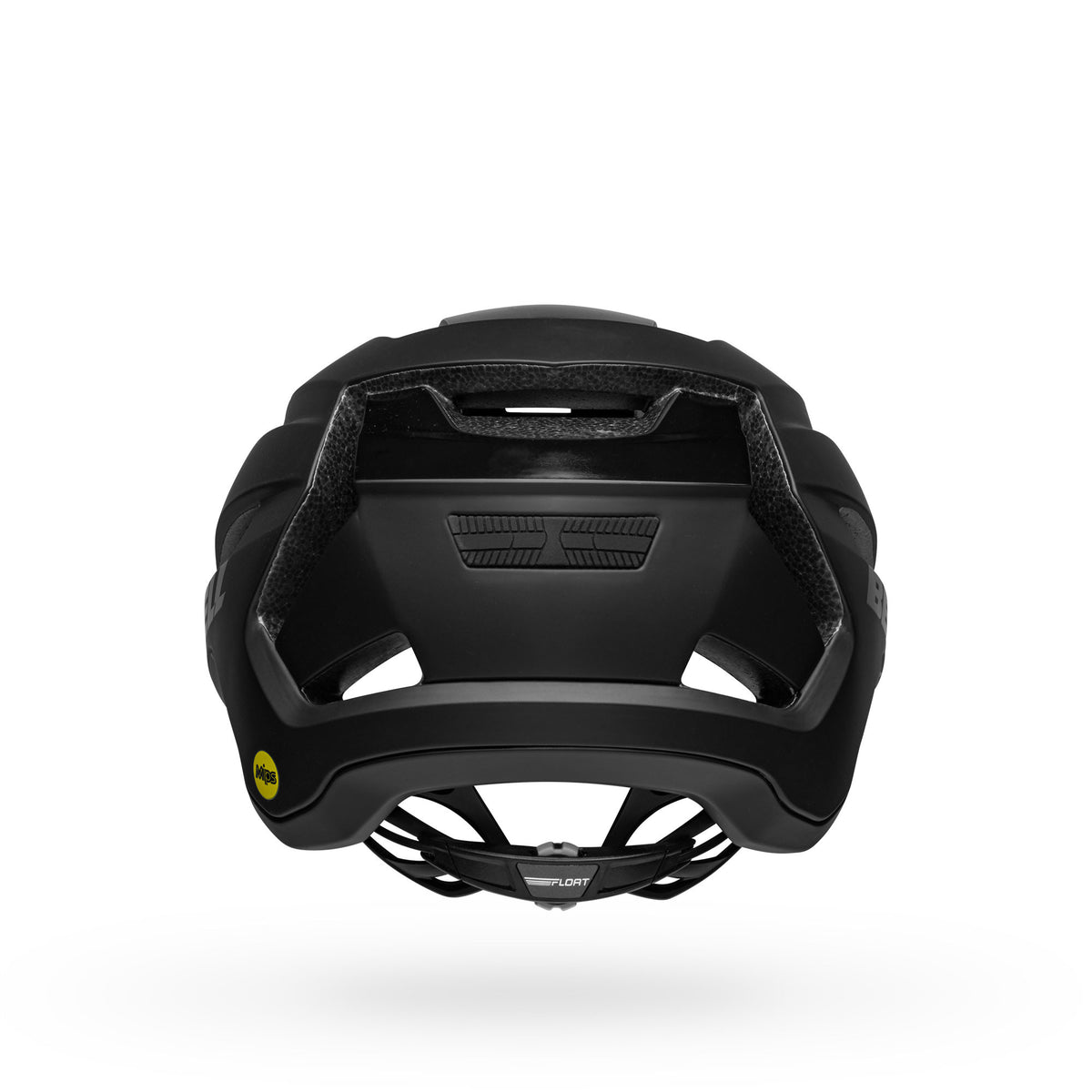 Bell 4Forty Air MIPS mountain bike helmet in matte black, rear view
