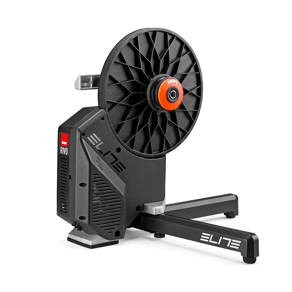 Elite Rivo with Zwift Cog & Click version, orange Zwift Cog fitted