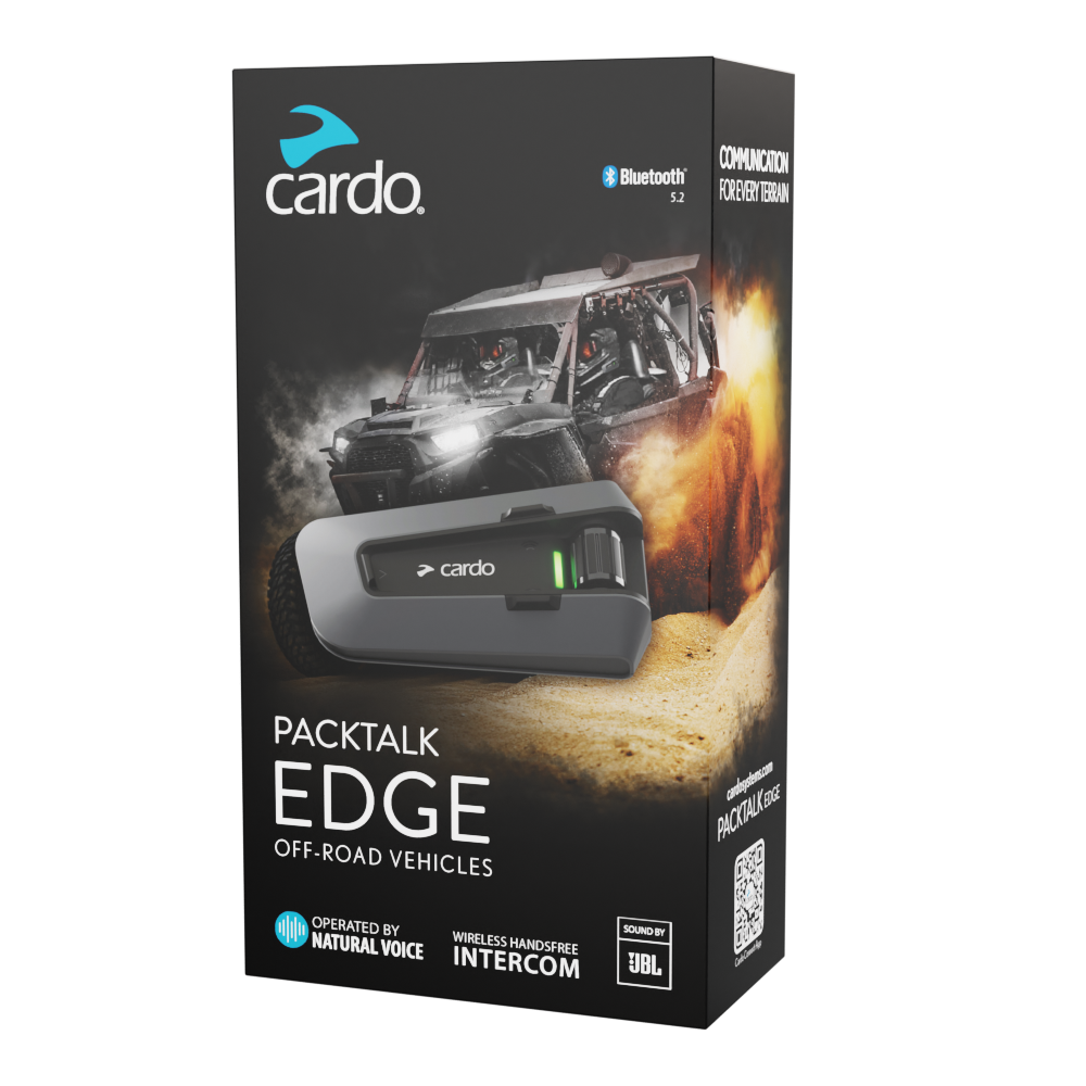 Cardo Packtalk Edge ORV Helmet Intercom - Single 3