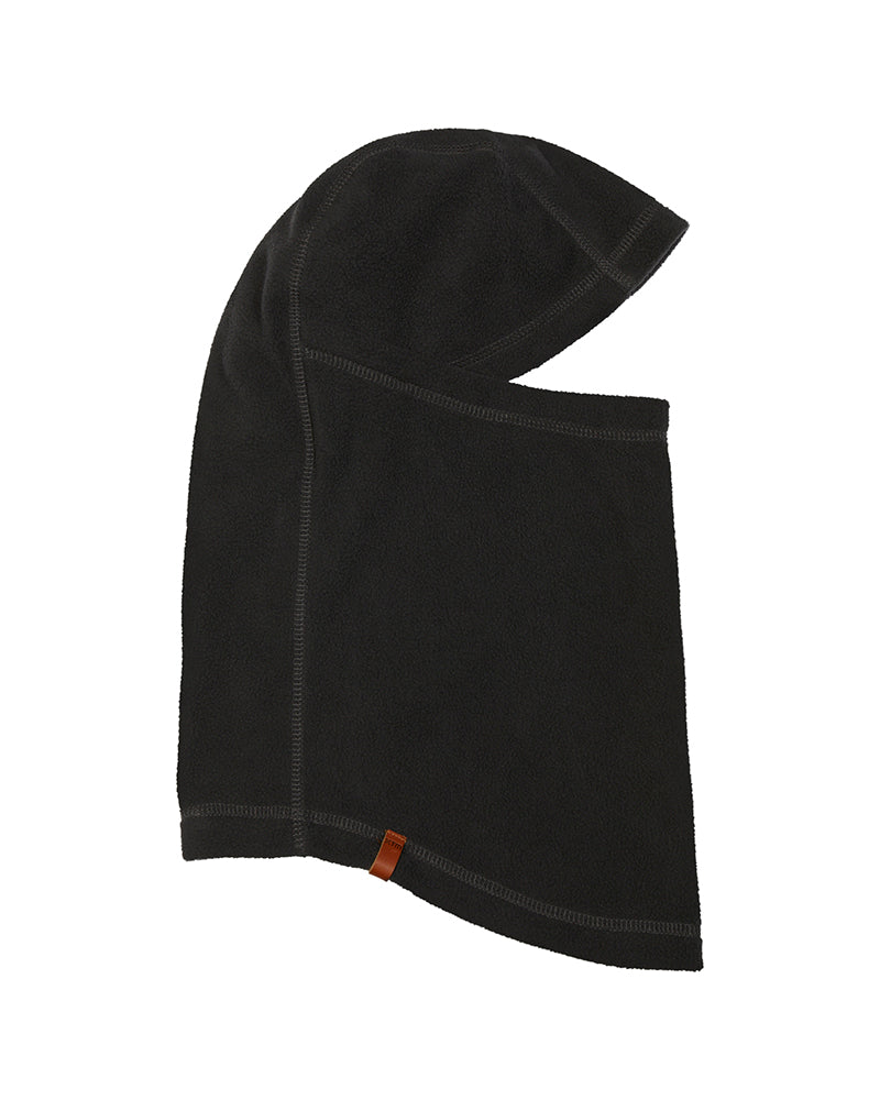 Shadow XTM Nano II microfleece balaclava, charcoal grey with contrast stitching, side view