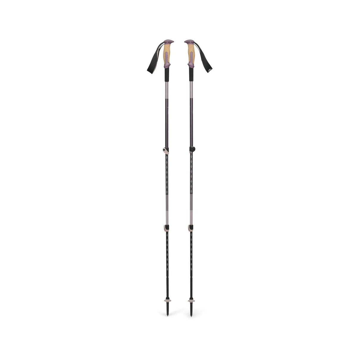 Black Diamond Trekking Poles Dark Mauve Black Diamond Trail Vista Shock Trekking Poles BD1125616048ALL1