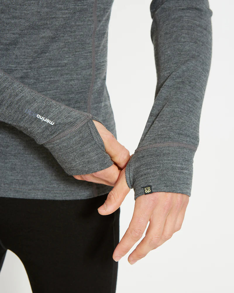 Men's Merino 230 Wool Long Sleeve Thermal Top