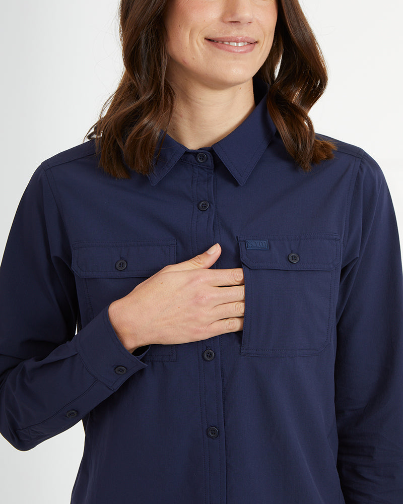 XTM Womens Cumberland Hike Long-Sleeve Shirt