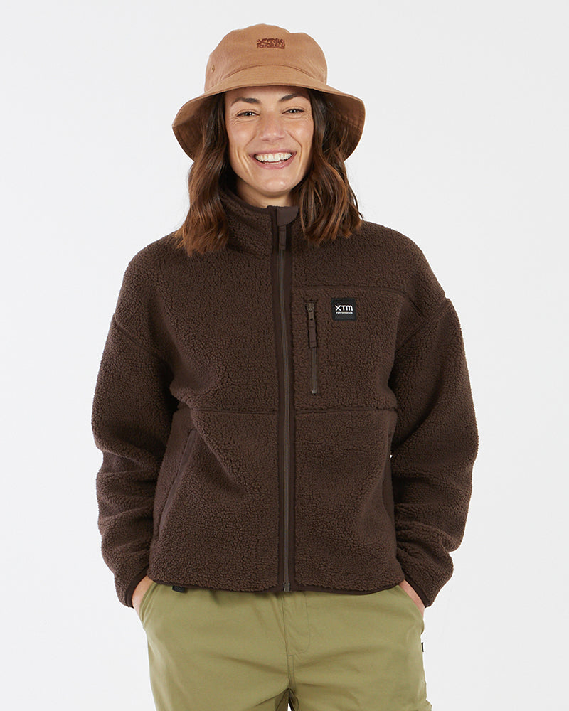 XTM Womens Banksia Sherpa Fleece Jacket