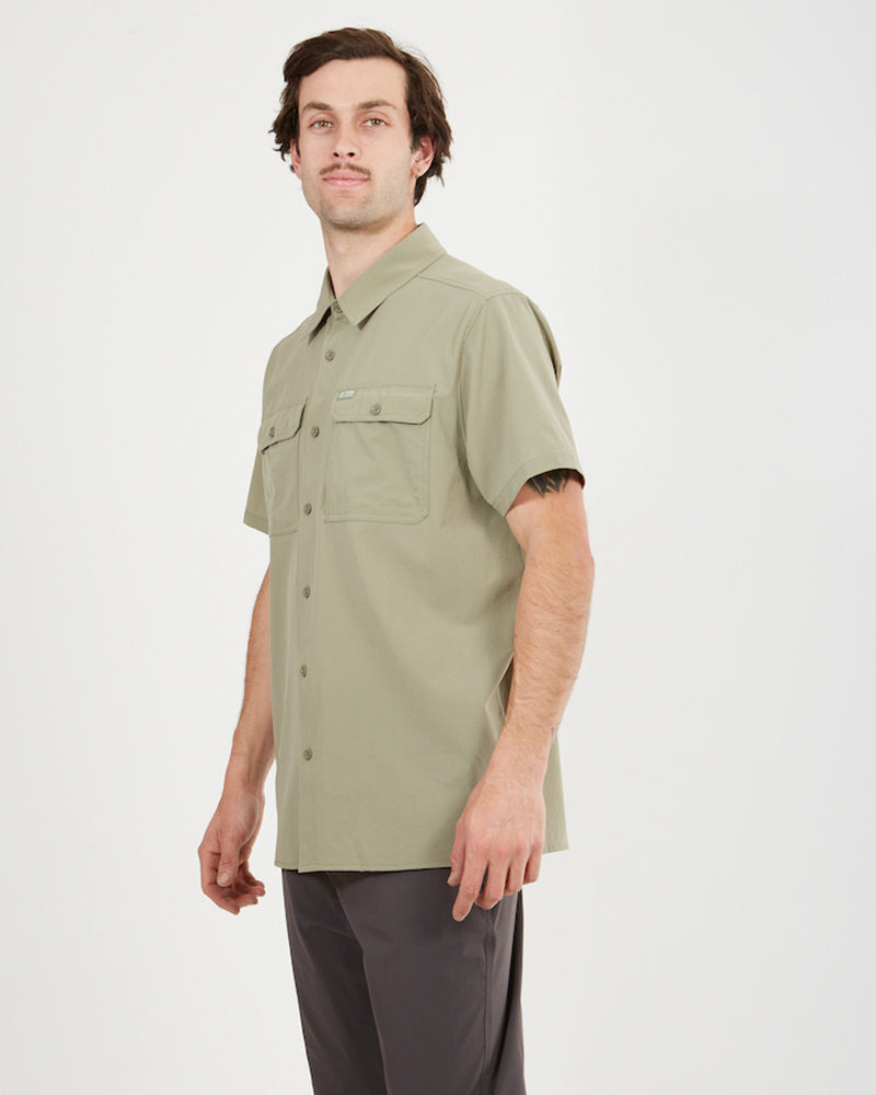 XTM Mens Dunkeld Short-Sleeve Lightweight Hiking Shirt