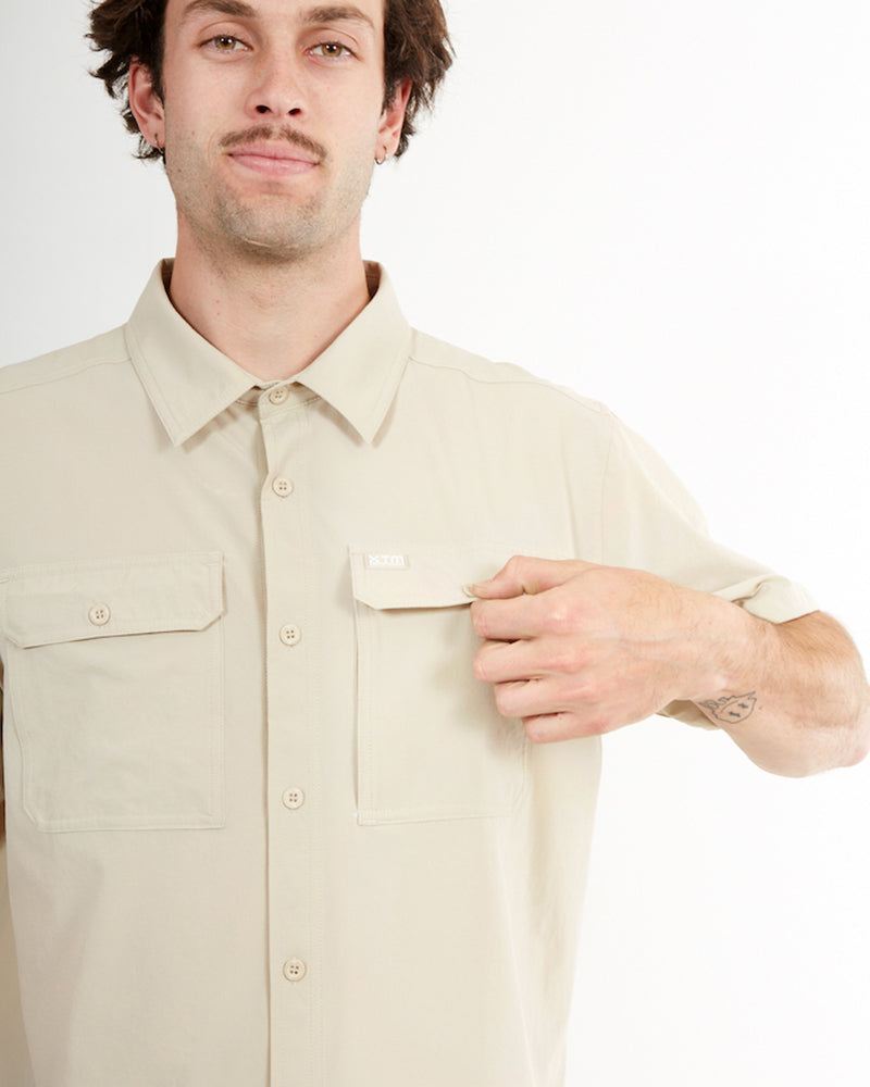 XTM Mens Dunkeld Short-Sleeve Lightweight Hiking Shirt