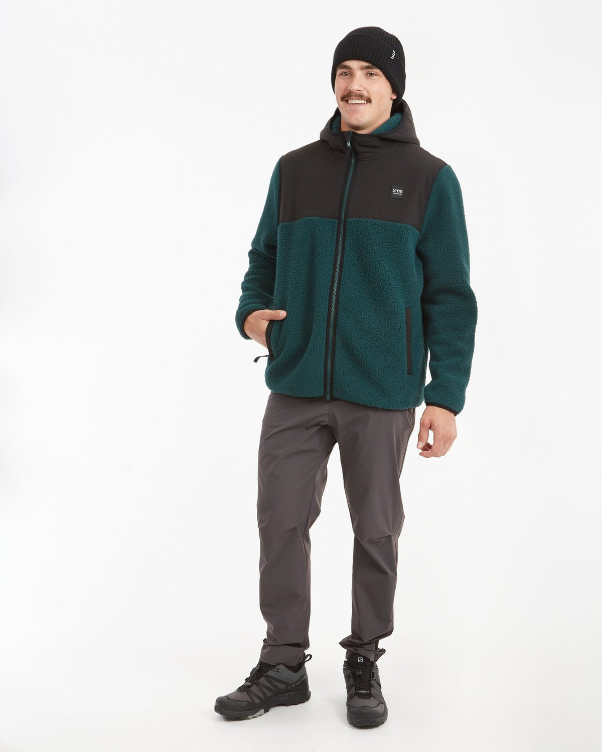 XTM Mens Treachery Sherpa Fleece Jacket