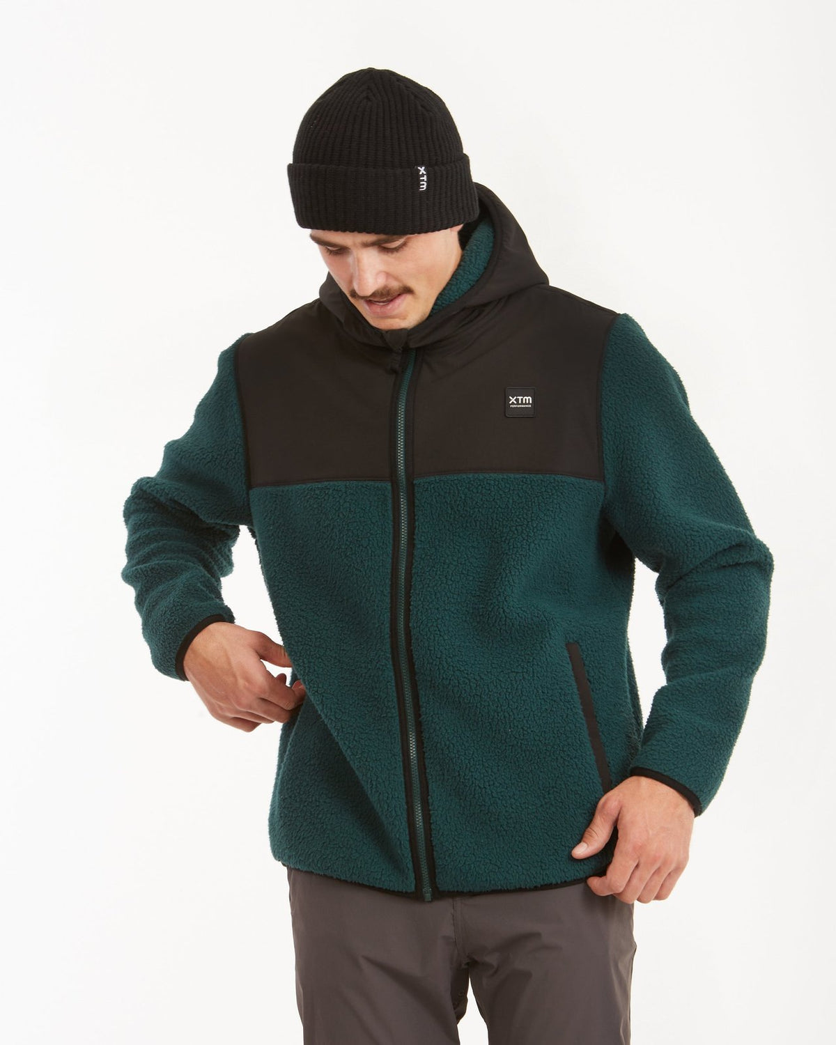 XTM Mens Treachery Sherpa Fleece Jacket