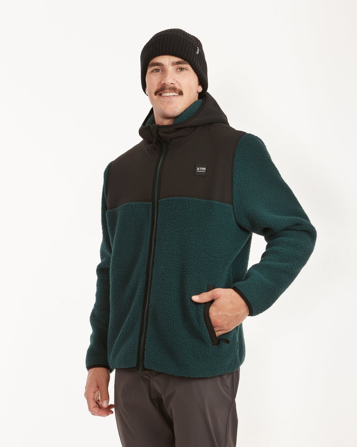 XTM Mens Treachery Sherpa Fleece Jacket