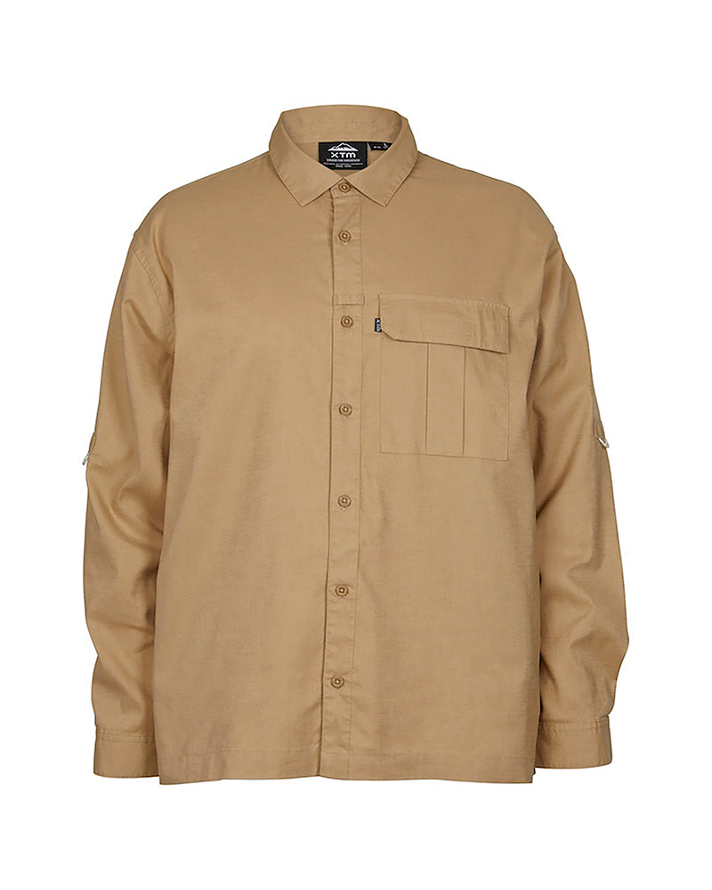 XTM Mens Messmate Hemp-Blend Hiking Long-Sleeve Shirt