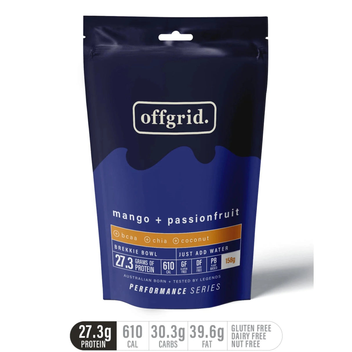 Offgrid Prepared Meals & Entrées Mango & Passionfruit Performance Series Breakfast Bowl OGPBREAK2