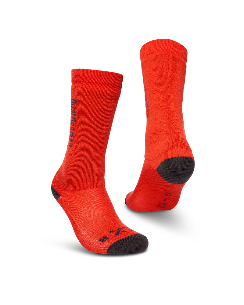 XTM Kids Dual Density Merino Wool Blend Snow Socks