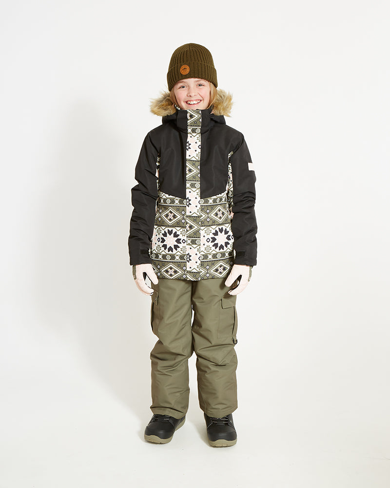 XTM Girls Frankie Snow Jacket - Kalamata Mosaic