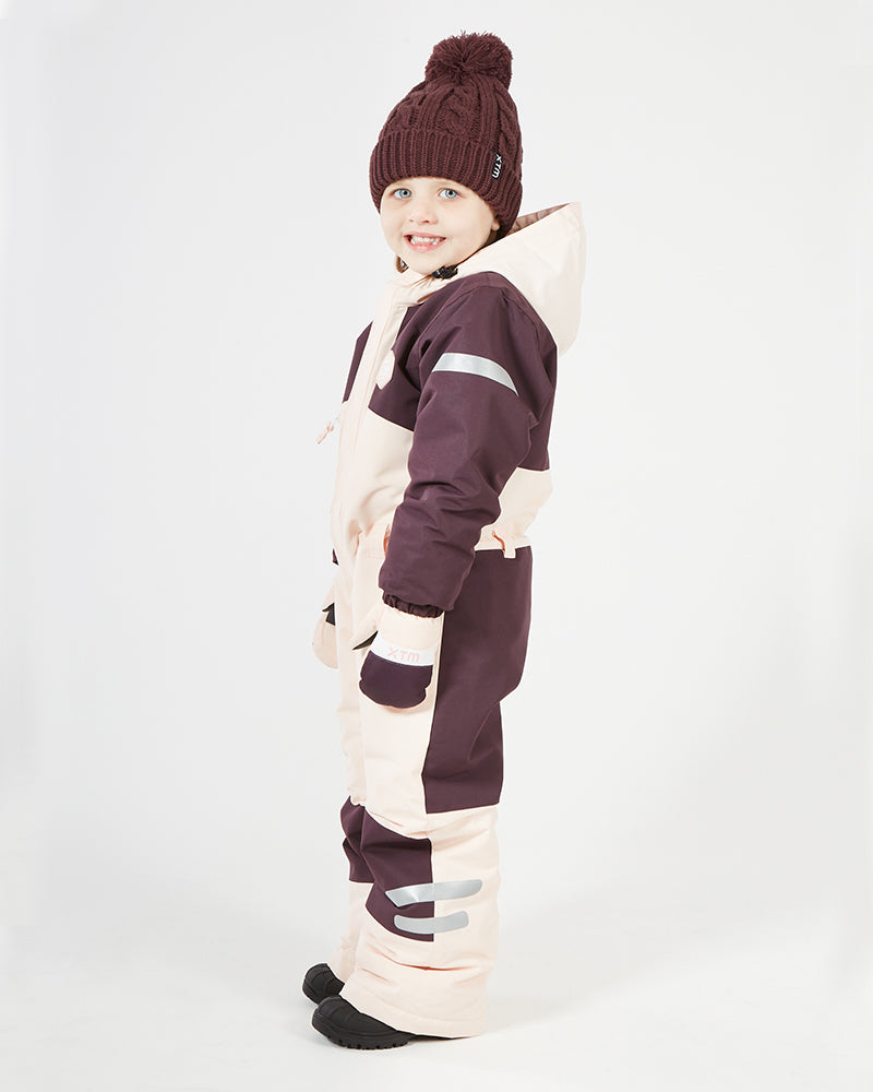 XTM Kids Scamper One-Piece Snow Suit 2-8 years - Crystal Pink