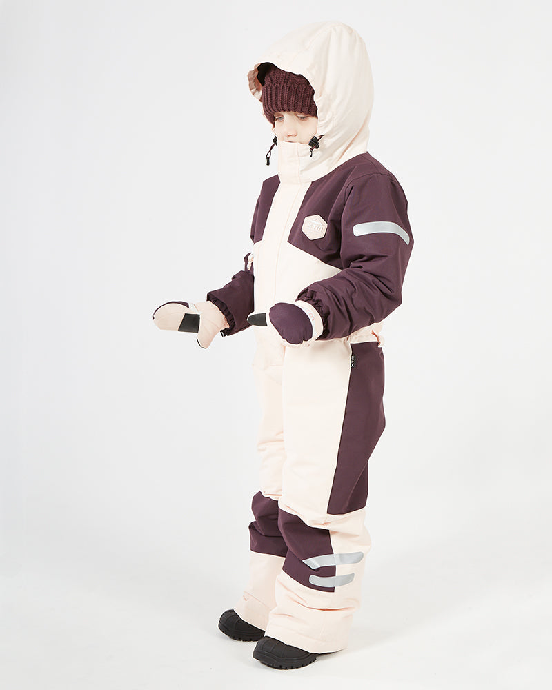XTM Kids Scamper One-Piece Snow Suit 2-8 years - Crystal Pink