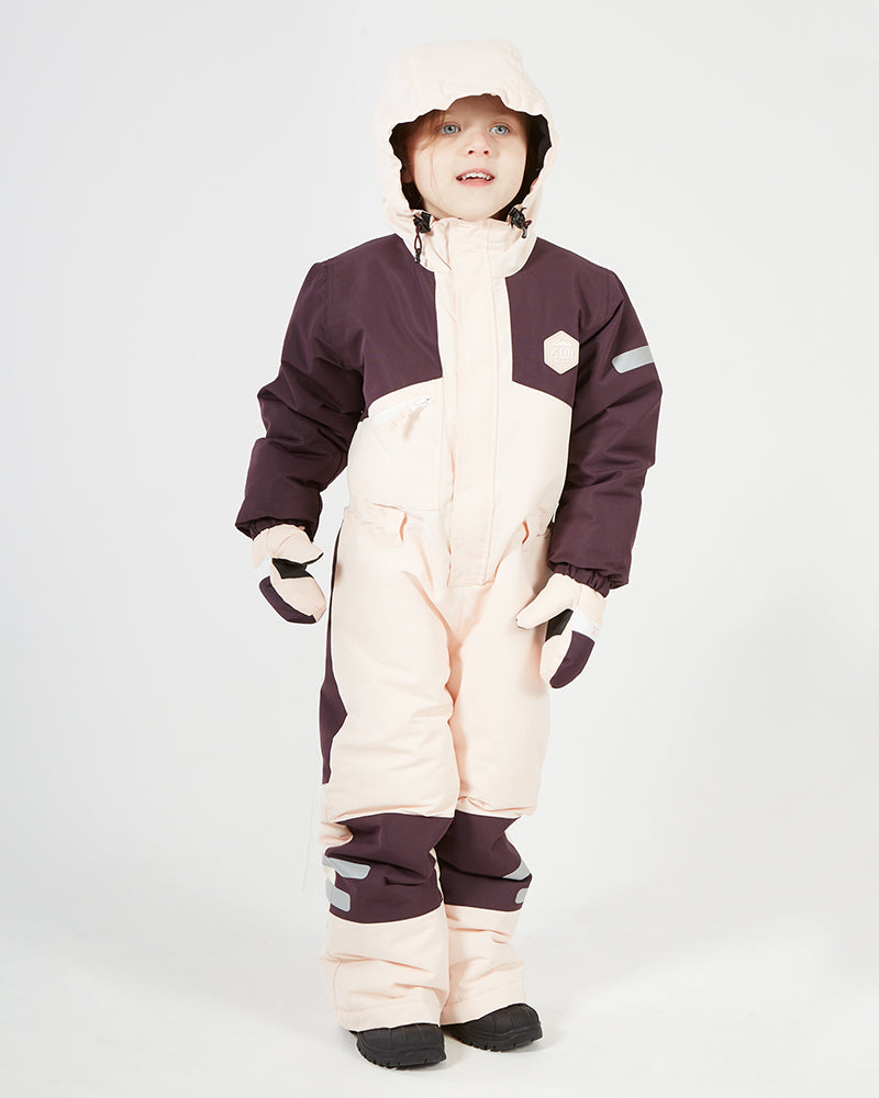 XTM Kids Scamper One-Piece Snow Suit 2-8 years - Crystal Pink