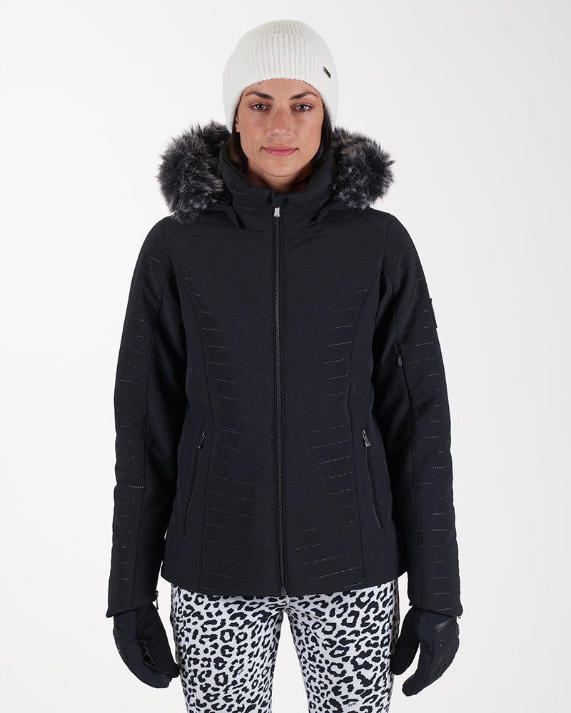 XTM Womens Chamonix II Waterproof Snow Jacket - White