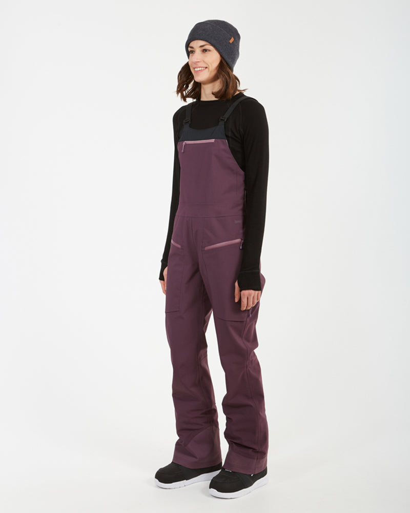 XTM Womens Stellar Snow Bib Pant - Mustard