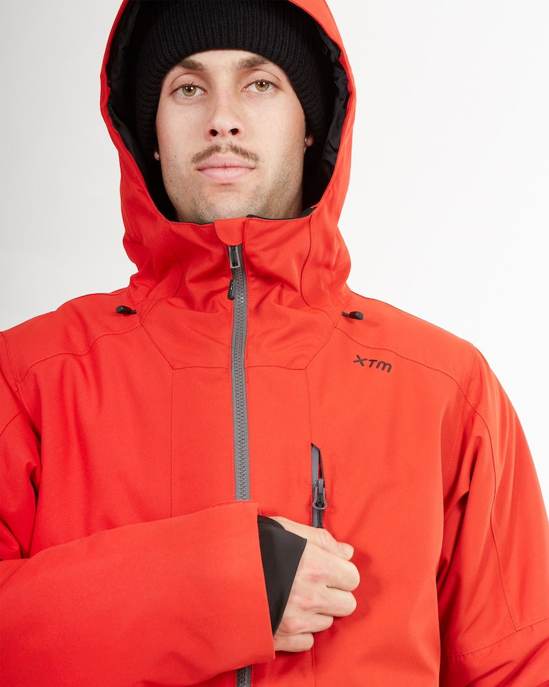 XTM Mens Titanium III Snow Jacket - Lava