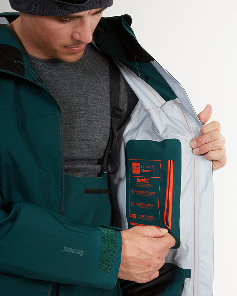 XTM Mens Paradigm Ski Jacket Pine