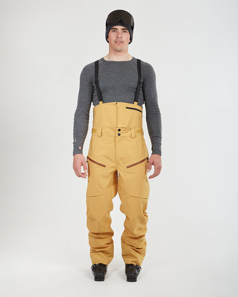 XTM Mens Precipice Ski Pant - Mustard