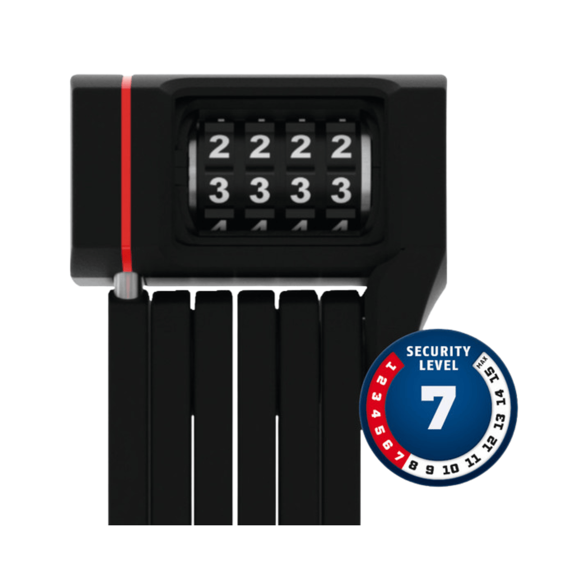 Abus Bicycle Lock U-Grip Bordo 5700C Combo - 80CM SH AX87791