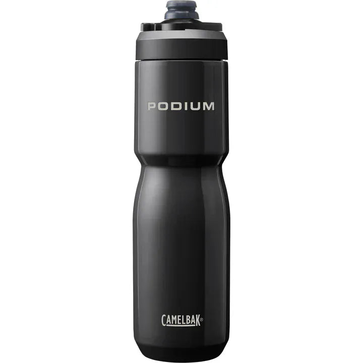 Camelbak Bike Water Bottle .65L / Black Podium Insulated Steel CB2965001065