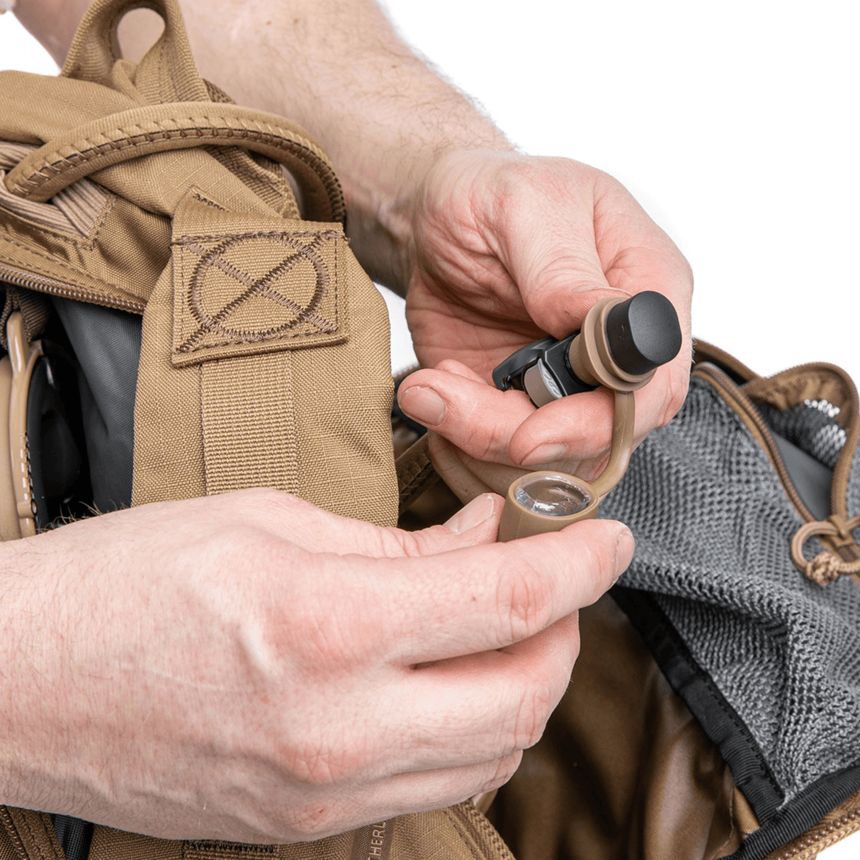 Camelbak Hydration Day Pack Coyote Motherlode Mil Spec Antidote - Past Season CB62601