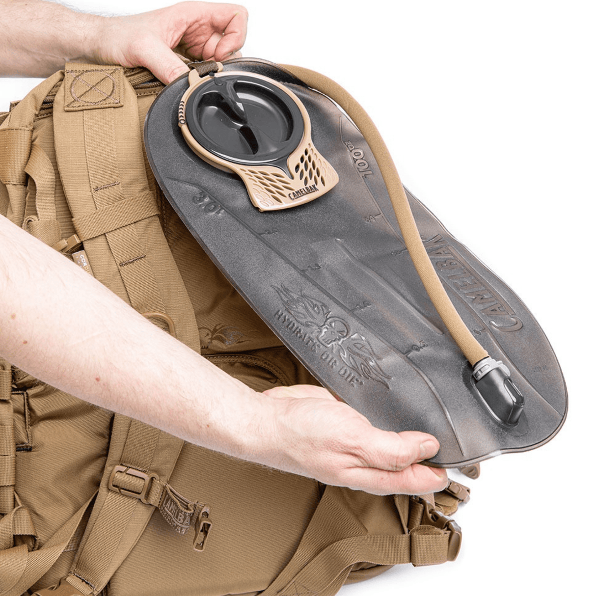 Camelbak Hydration Day Pack Coyote Motherlode Mil Spec Antidote - Past Season CB62601