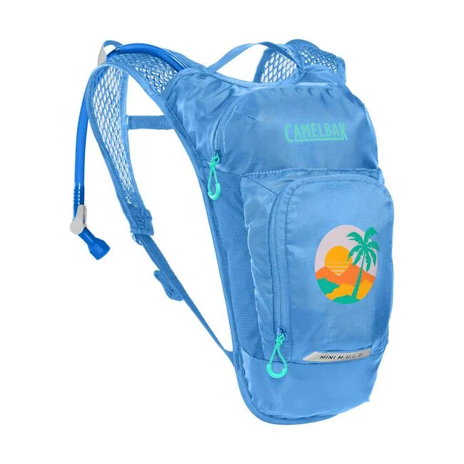 Camelbak Hydration Pack Blue/Palm (Past Season) Mini M.U.L.E CB2814409000