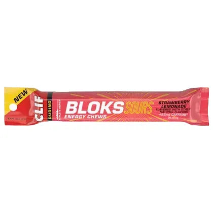 Clif Energy Chews Single / Sour Strawberry Lemonade BLOKS Energy Chews CLIF601