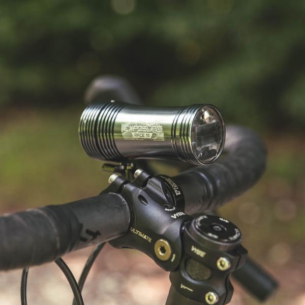 Exposure Lights Light Mount Gun Metal Black Exposure Race Mk19 - USB/C EL-RACE19GMB