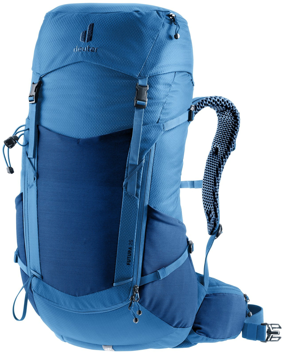Deuter Futura 26 in Nightblue Baltic, two-tone blue hiking backpack