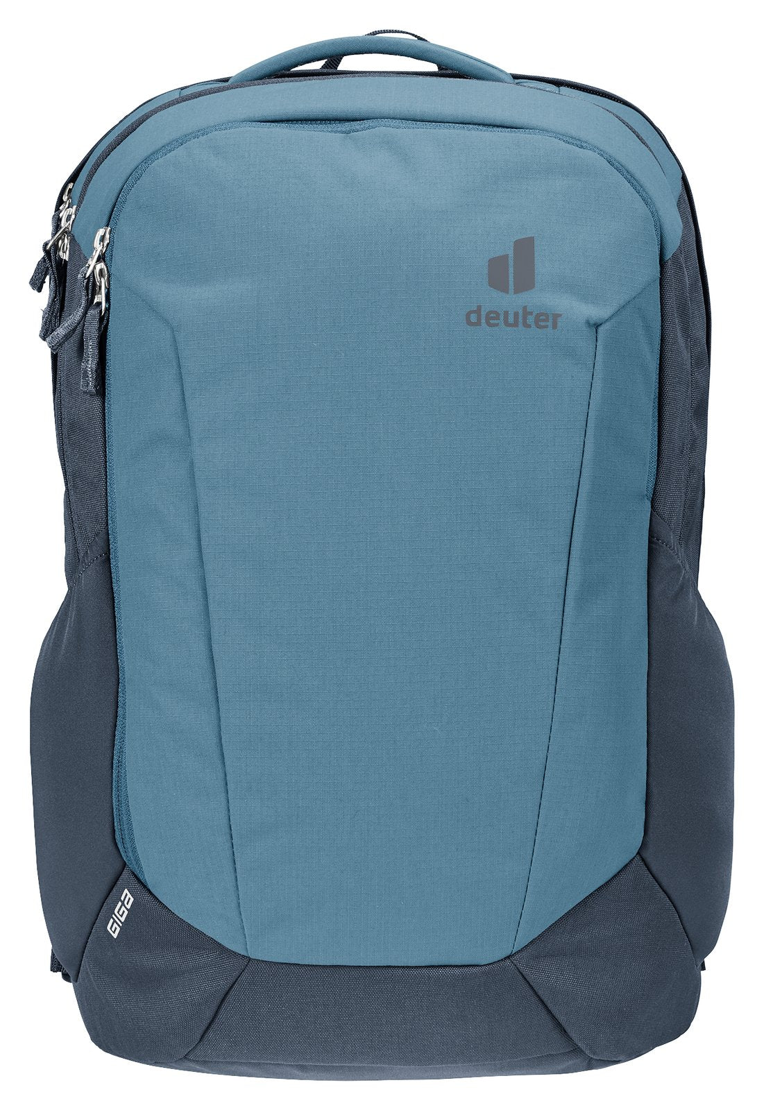 Deuter Giga in Atlantic Ink, straight-on front view