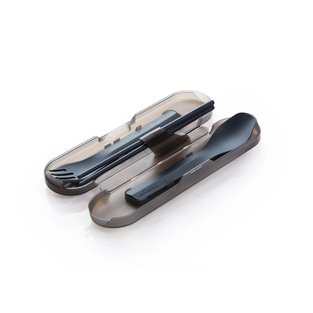 Humangear Cutlery set Dark Grey GoBite Quattro HG0430