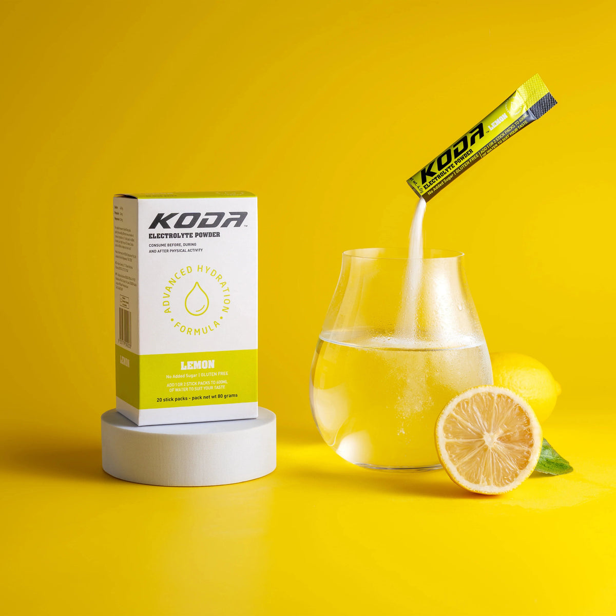 Koda Electrolyte Powders Koda Electrolyte Sticks