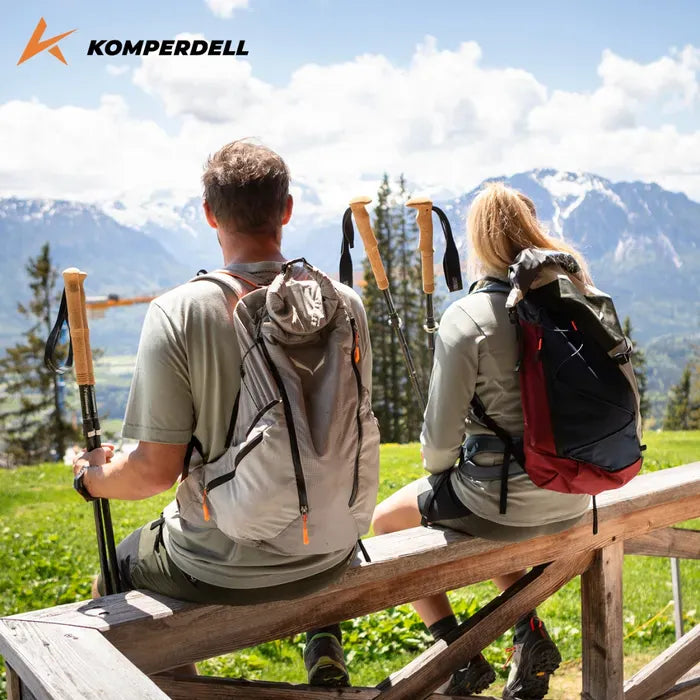 Komperdell Trekking Poles FX Lite Carbon Vario Summit Compact 104768