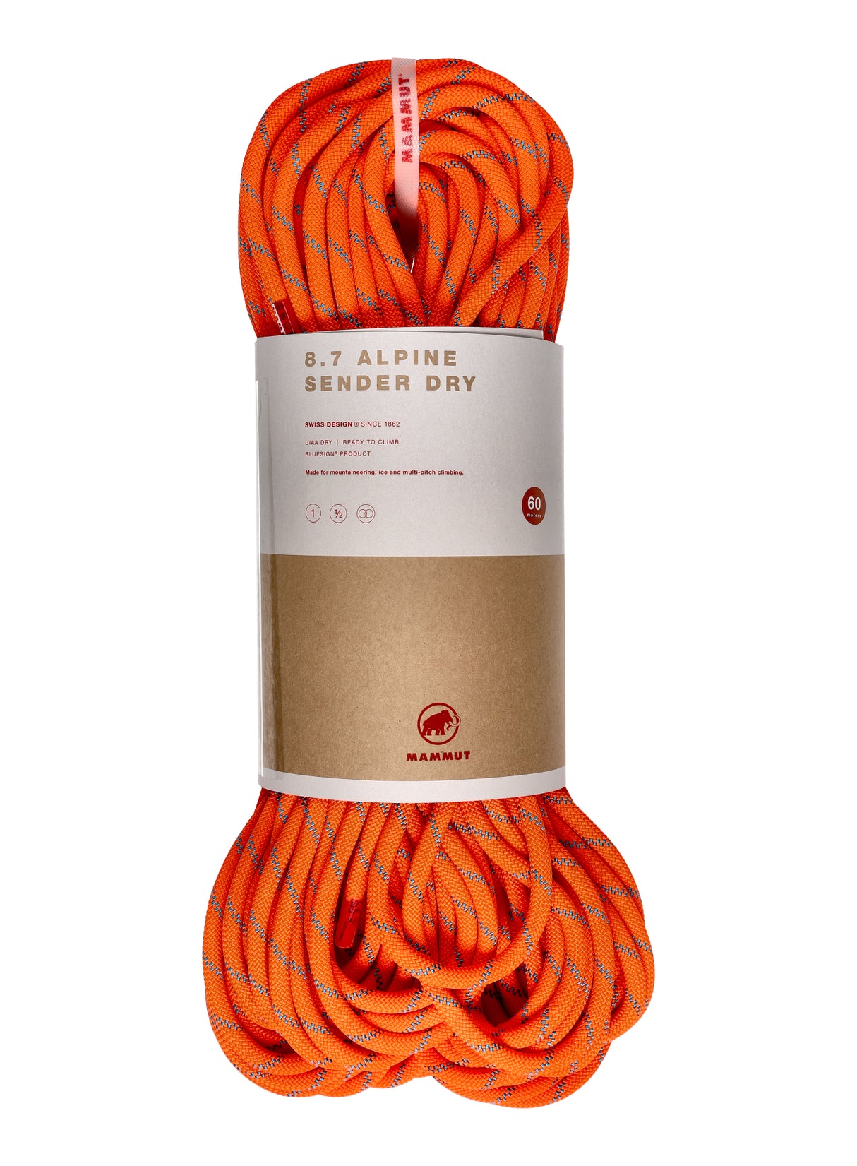 Mammut Climbing Rope 8.7 Alpine Sender Dry Rope