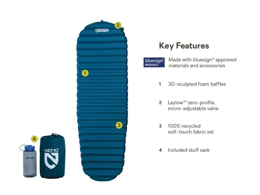 Nemo Camp Mattress Flyer Self-Inflating Sleeping Pad