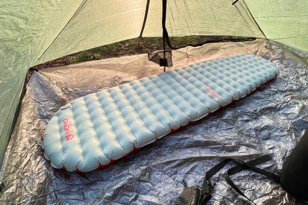 Nemo Camp Mattress Tensor All Seasons Ultralight Insulated Sleeping Pad