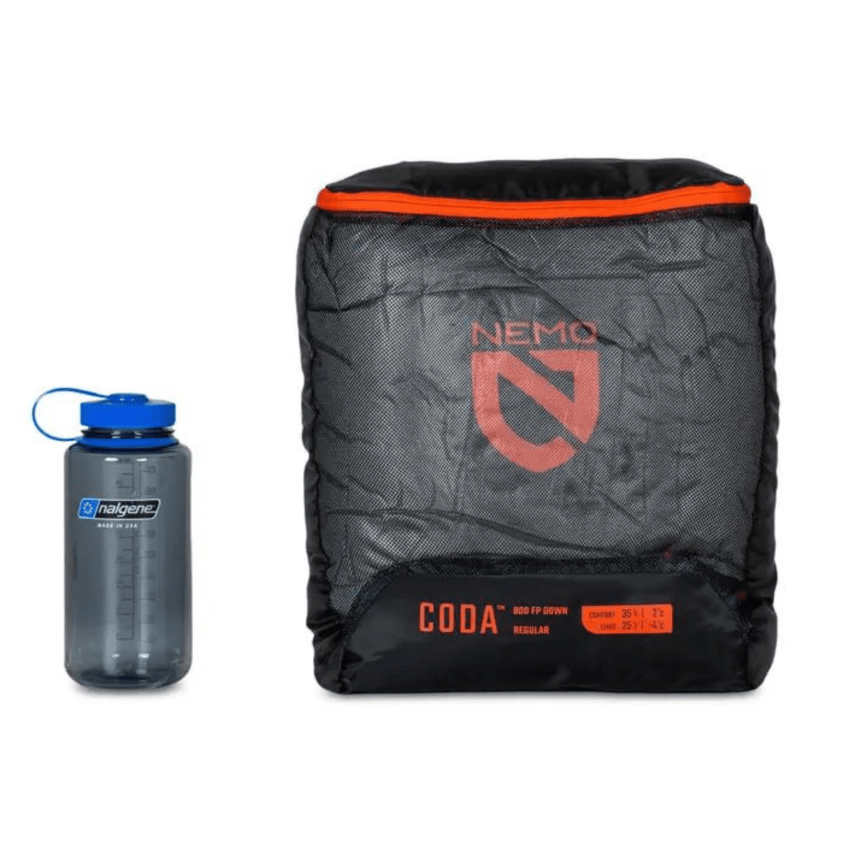 Nemo Sleeping Bag Coda (25/35°F / -3/-1°C) Genderless Endless Promise Down Mummy Sleeping Bag