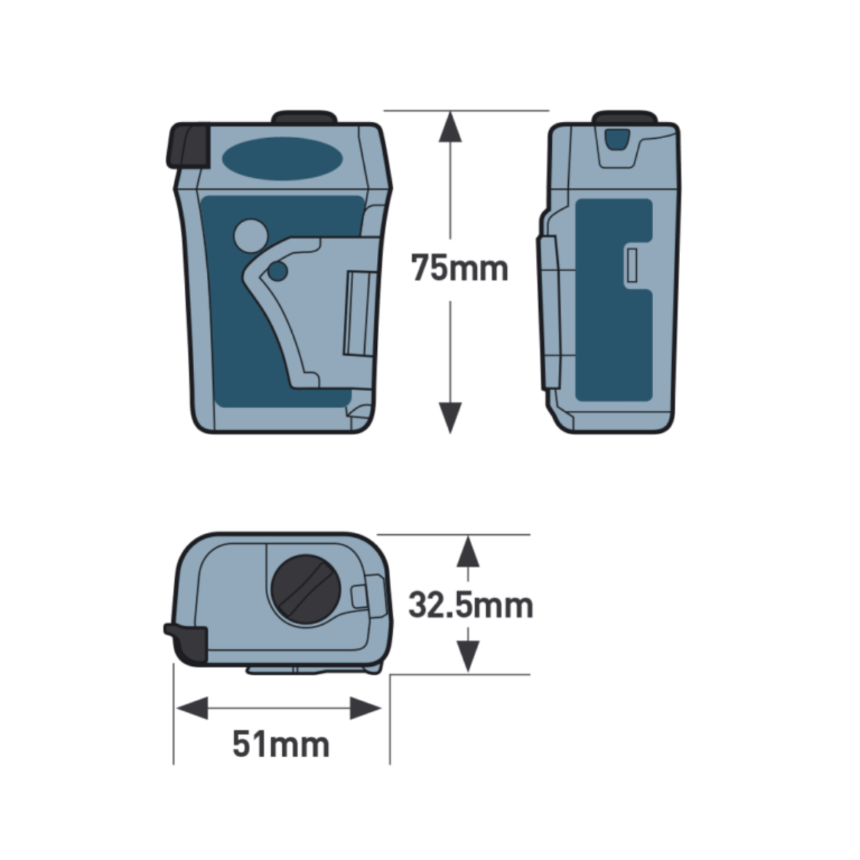 Ocean Signal Personal Locator Beacons RescueMe PLB1 OSPLB1-432