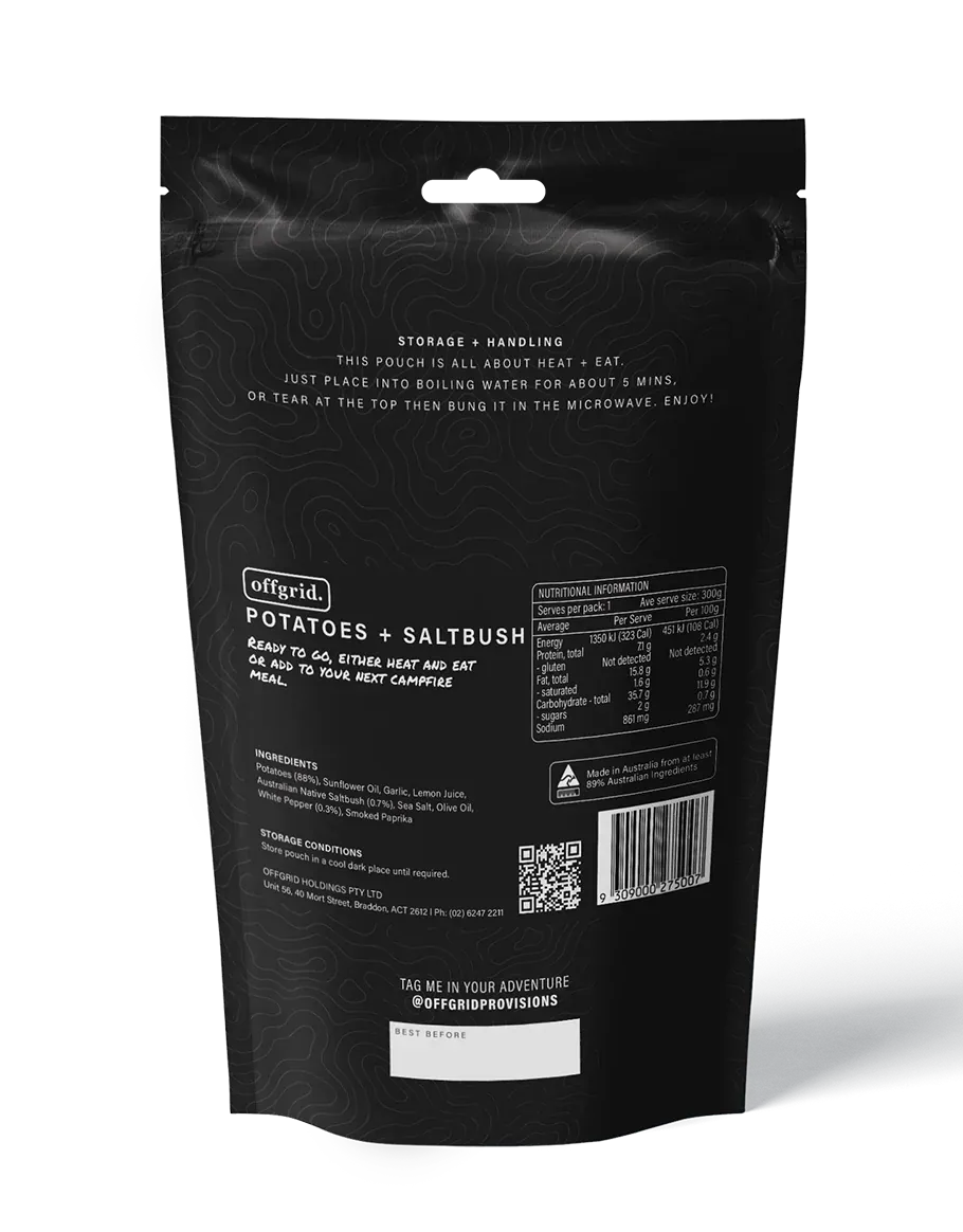 Offgrid Prepared Meals & Entrées Heat & Eat Meals