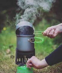 Optimus Cooking Systems Grey Crux Weekend HE Cook System 10204399999NS-1