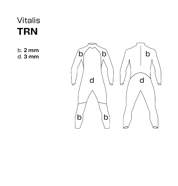 Orca Vitalis Vitalis/Openwater Core TRN Mens Wetsuit
