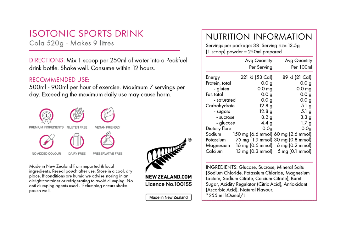 Peakfuel Sports Drinks Isotonic Sports Drink Powder