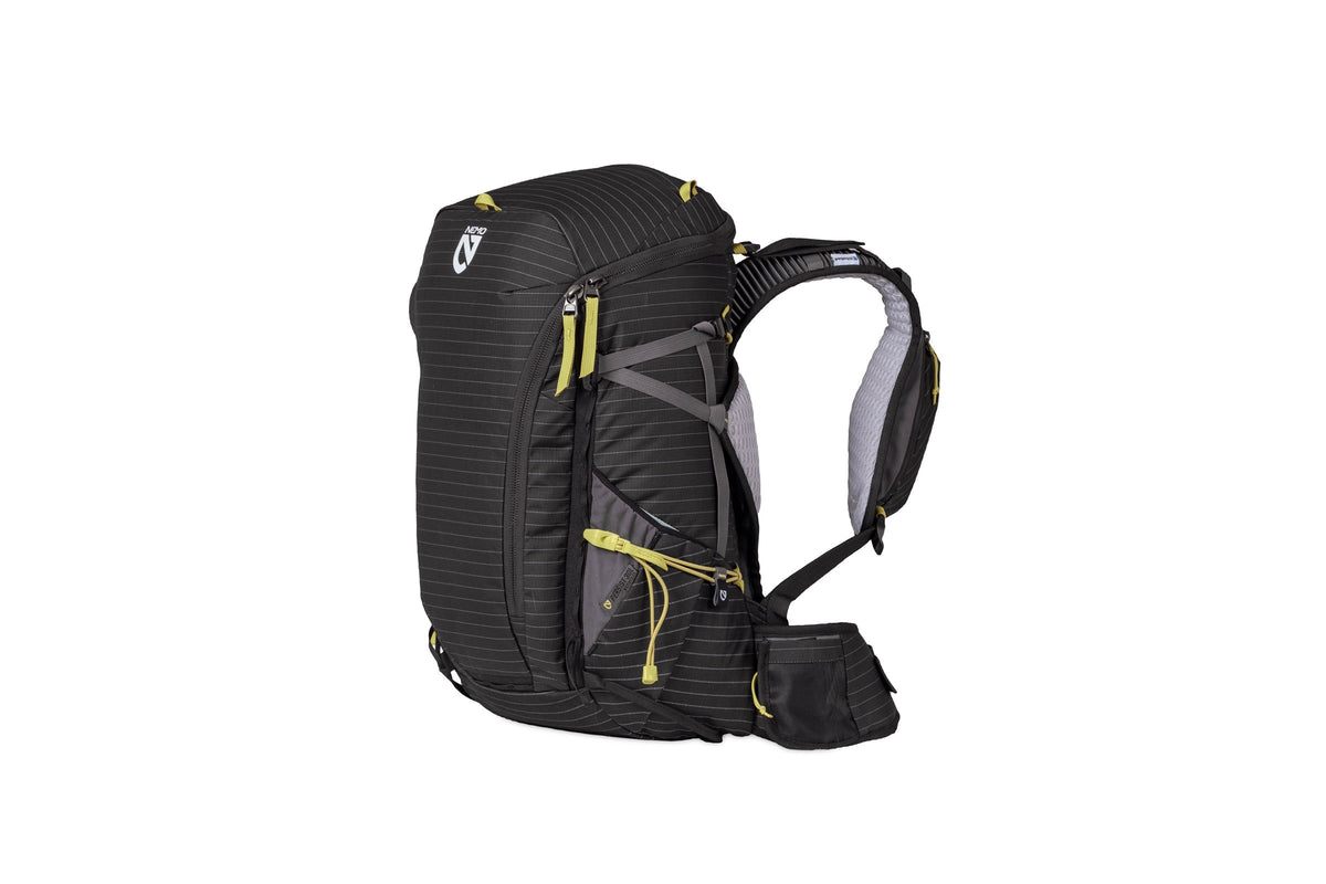 Nemo Persist women's pack in Black with lime accents