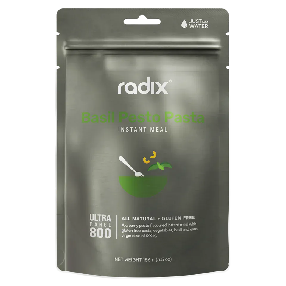 Radix Dehydrated Meals 6 Pack (800 kcal) / Basil Pesto Pasta Ultra Meals 9421036751475
